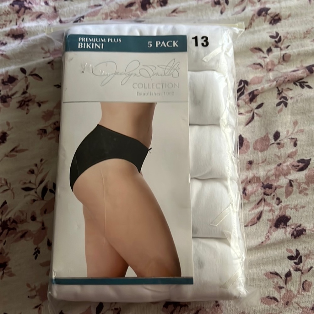 🌸WOMAN FULL FIGURE 5PK BIKINI UNDERWEAR